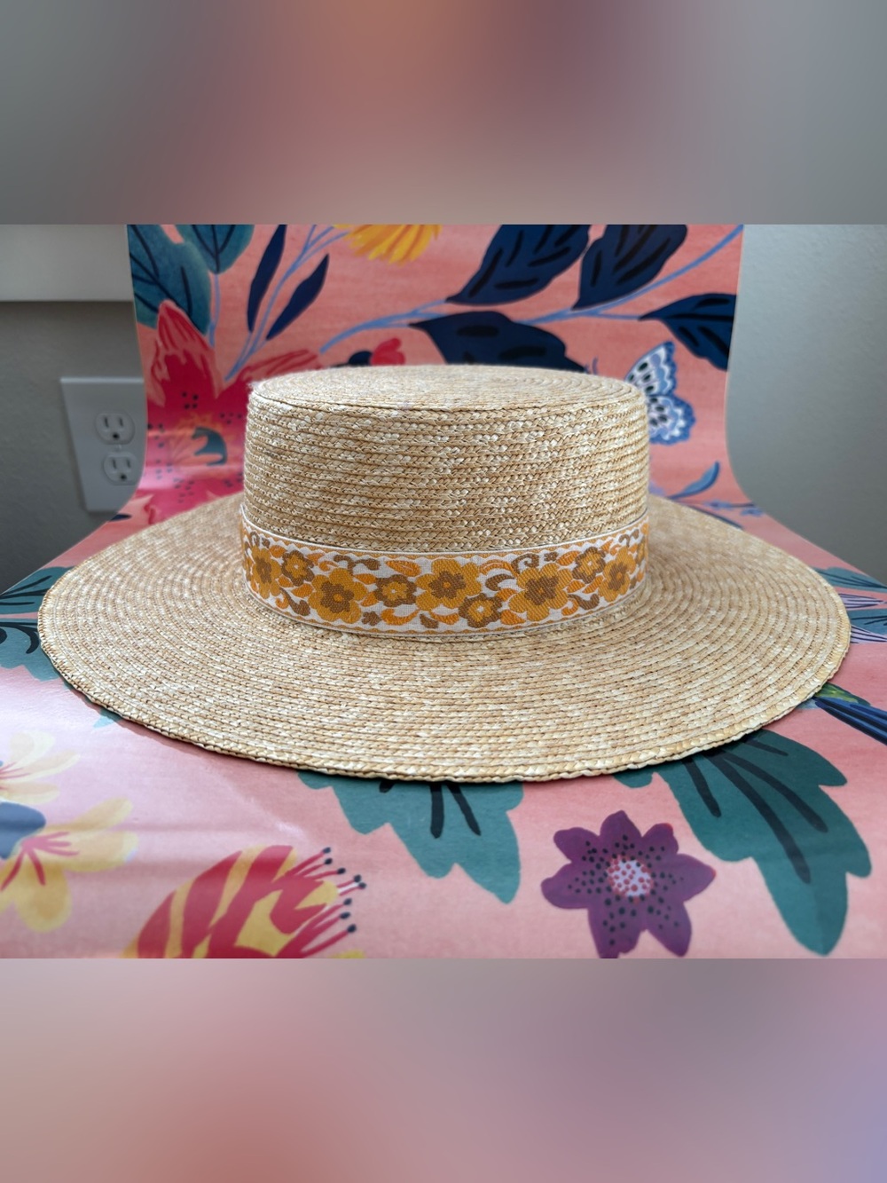 Lack of Color The Spencer Boater - Retro Marigold, S - Picture 7 of 15